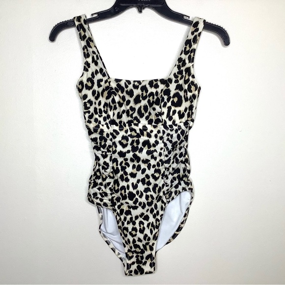 < NEW Old Navy Cheetah Print Swimsuit XS > - Picture 4 of 5